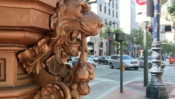 Vandals damage historic Lotta's Fountain in San Francisco