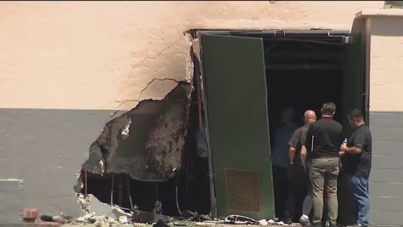 Car crashes through wall at San Jose school