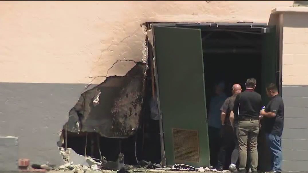 Car crashes through wall at San Jose school