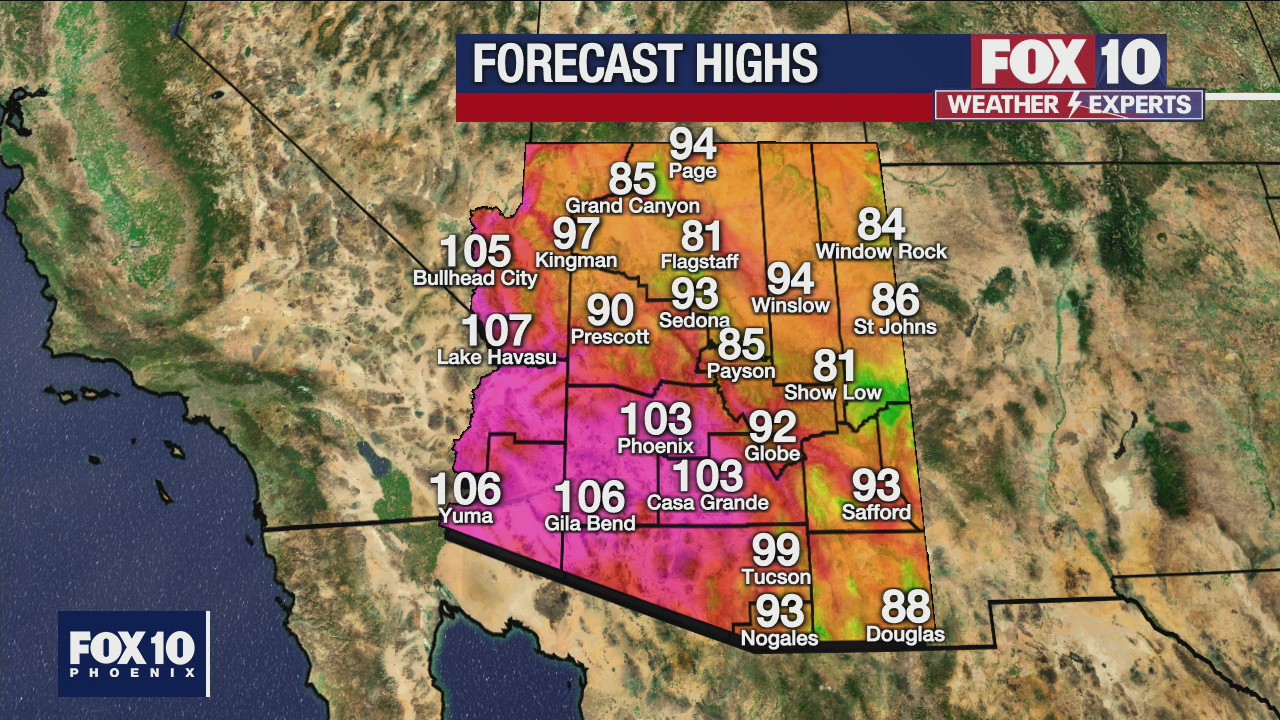 Noon Weather Forecast - 6/21/22
