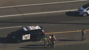 Naked woman opens fire near Bay Bridge, lanes closed, CHP says