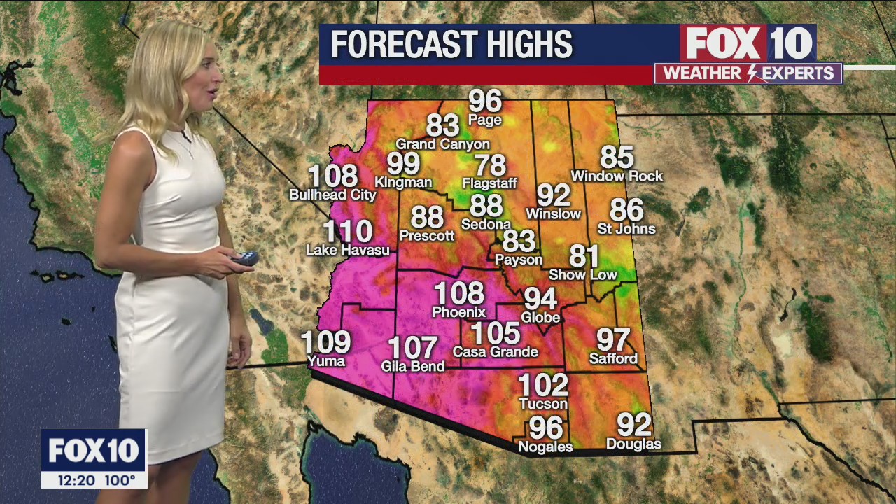 Noon Weather Forecast - 6/24/22