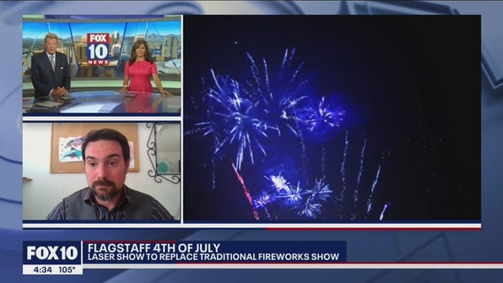 Flagstaff to hold 4th of July laser light show instead of a fireworks display