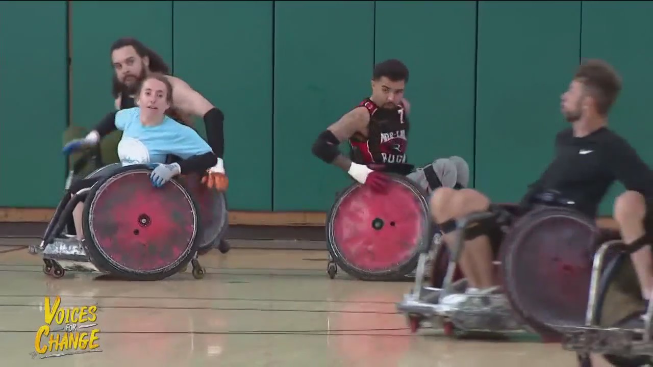 Voices For Change: Wheelchair rugby gives athletes opportunity, community