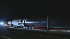 SpaceX rocket moves through Arizona