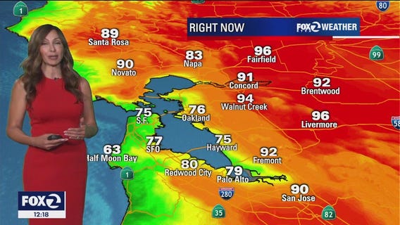 Monday will be hot, but cooler temps expected