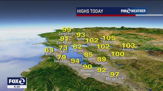 Toasty and triple-digits: Weather forecast