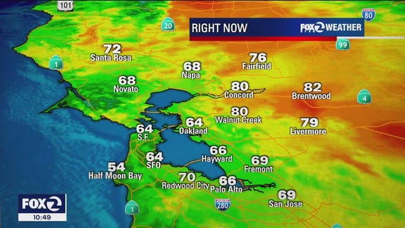 Bay Area forecast for week of 8/7/23