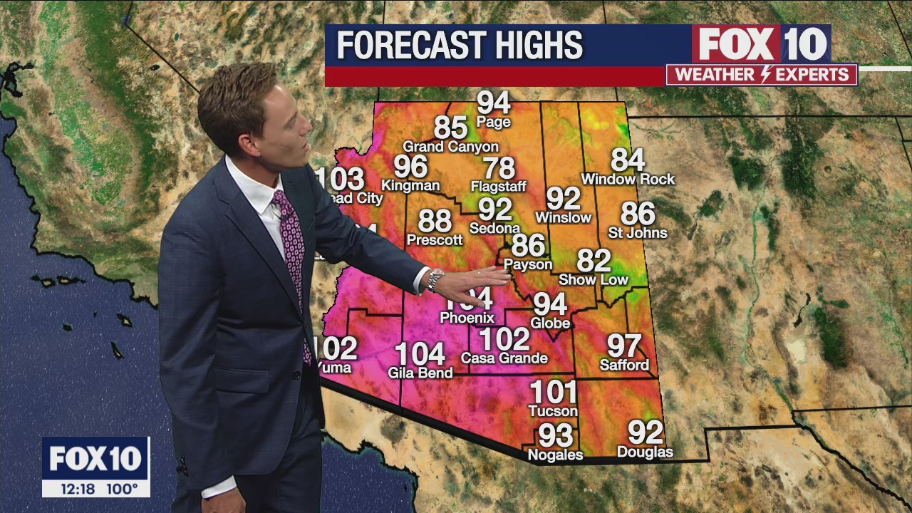 Noon Weather Forecast - 7/6/22