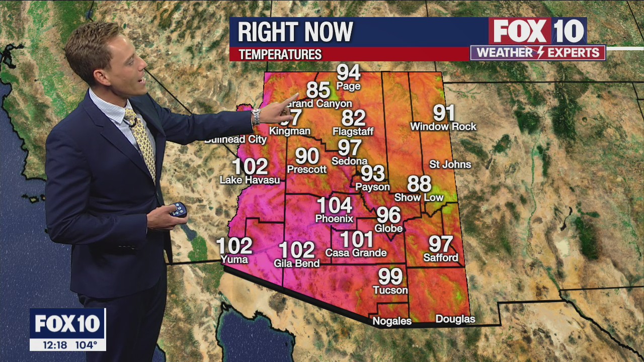 Noon Weather Forecast - 7/8/22