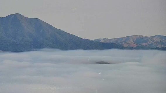 Mostly sunny skies, warm