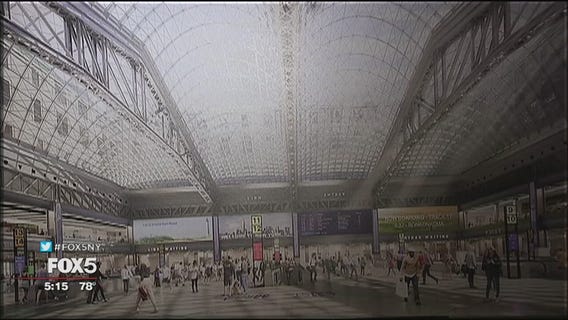 Moynihan Train Hall construction to begin