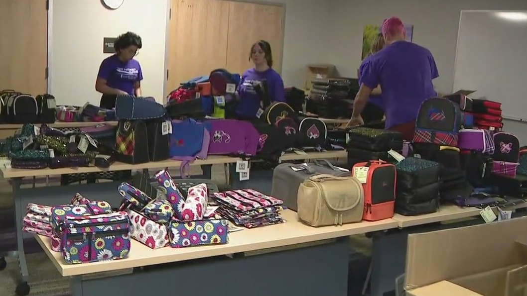 New Pathways for Youth gets big school supply donation
