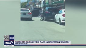 Car break-in spree recorded in San Francisco