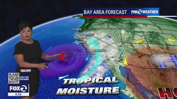 Hurricane Hilary off the Baja coast