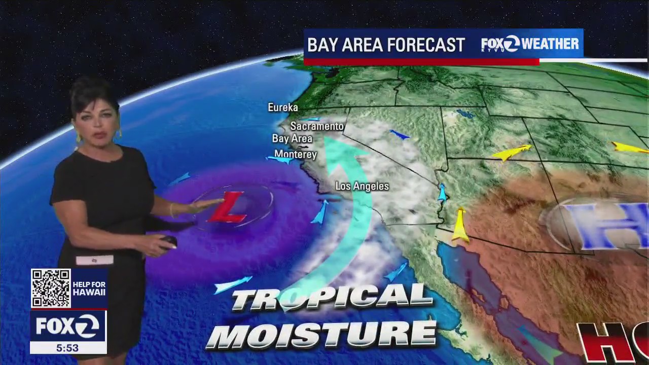 Hurricane Hilary off the Baja coast