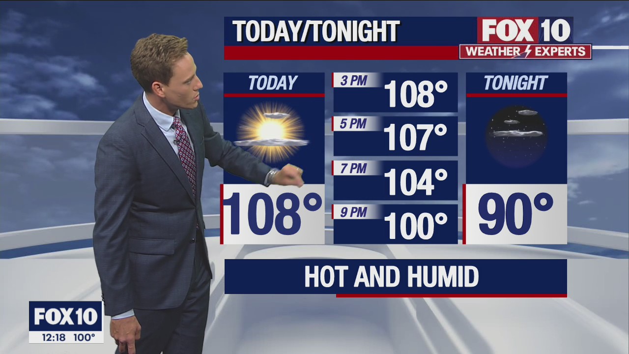 Noon Weather Forecast - 7/18/22