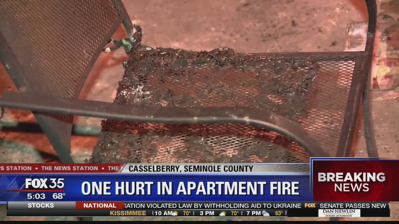 One person hospitalized after two-alarm fire in Casselberry