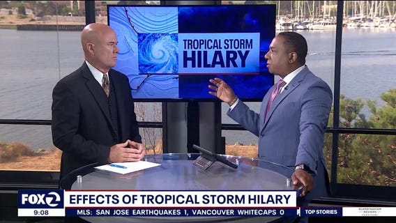 Tropical Storm Hilary damage and emergency response