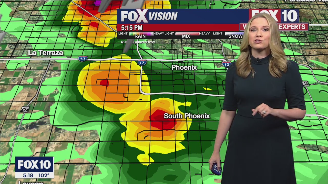 5PM Weather Forecast - 8/23/2022