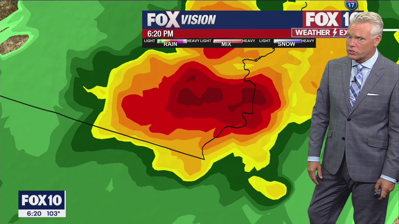 6PM Weather Forecast - 8/8/2022