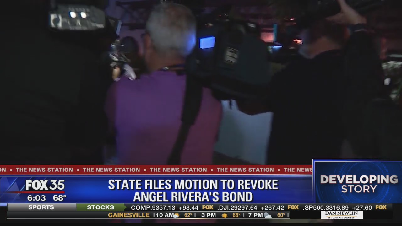 State files motion to revoke Angel Rivera's bond