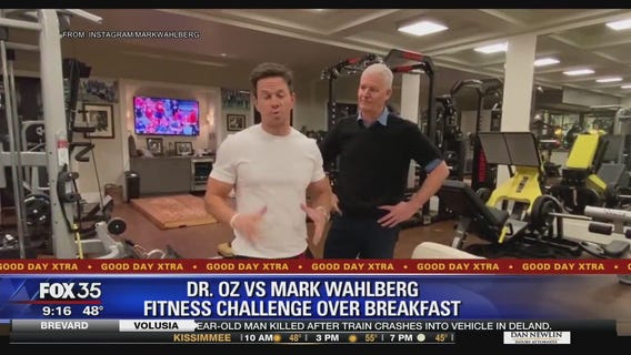 Dr. Oz vs. Mark Wahlberg fitness challenge over breakfast