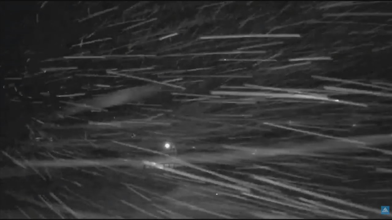 Snow and windy conditions at Arizona Snowbowl