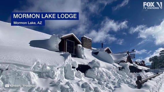 Another round of snowfall in Arizona's high country