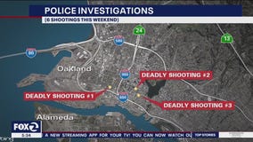 6 shootings kill 3 in Oakland over the weekend