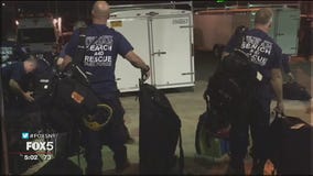 New York crews head to Texas