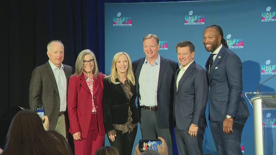 Super Bowl Handoff Ceremony