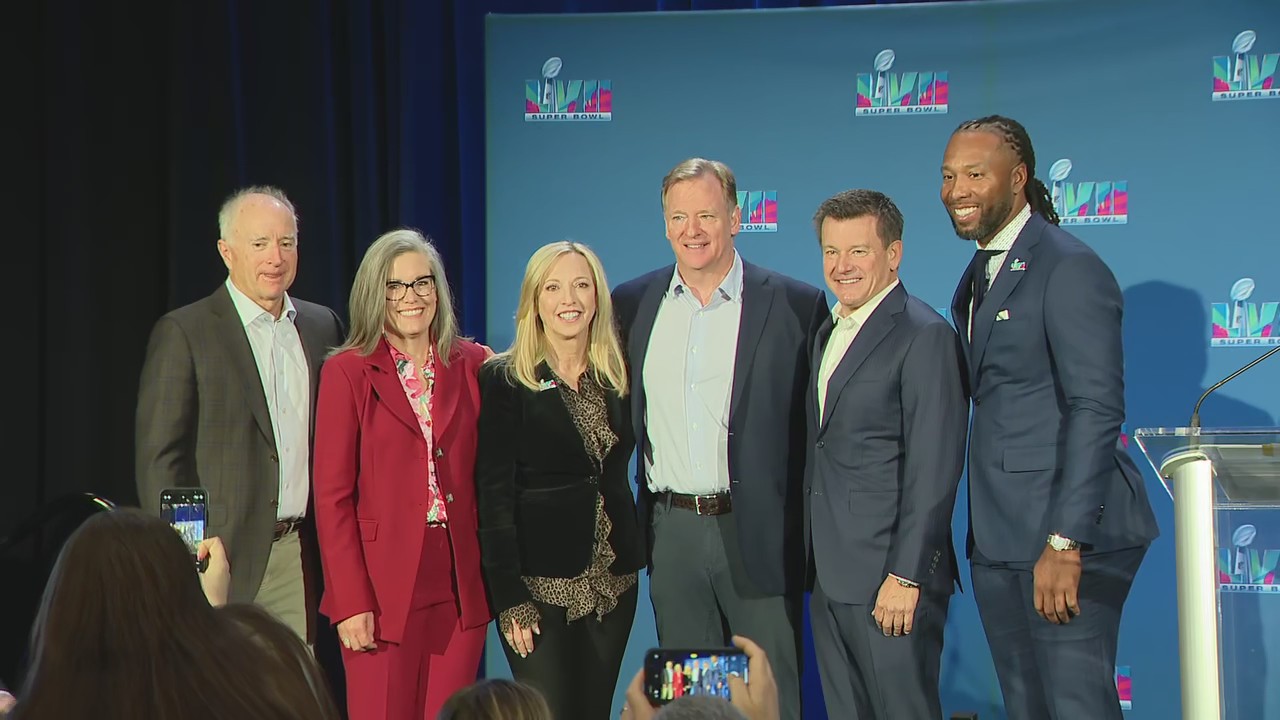 Super Bowl Handoff Ceremony