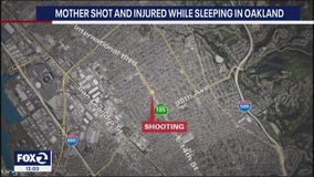 Mother shot and injured while sleeping in Oakland