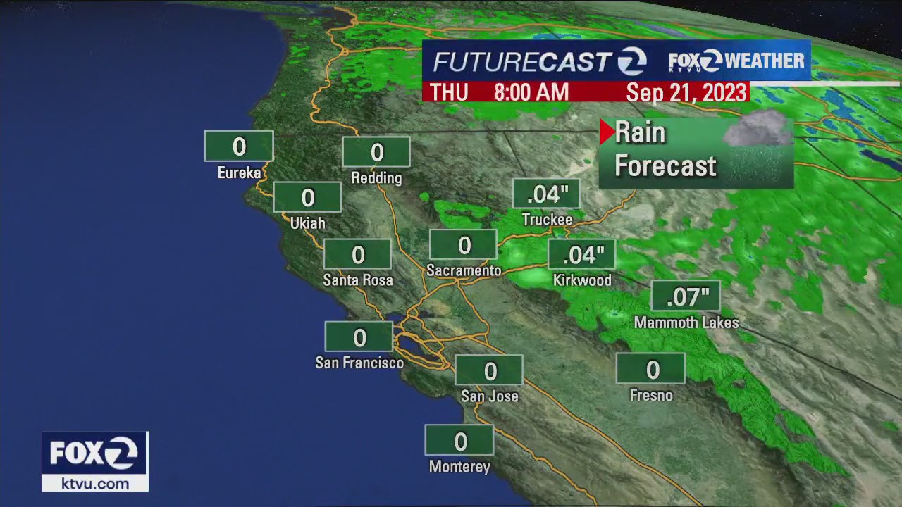 Spare the Air alert in effect, chance of rain next week
