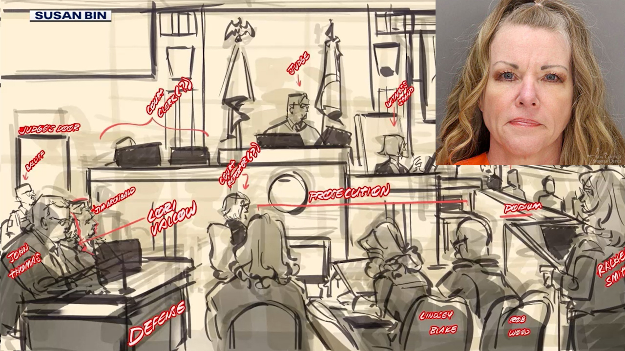 Lori Vallow trial: Avid follower sketches courtroom proceedings