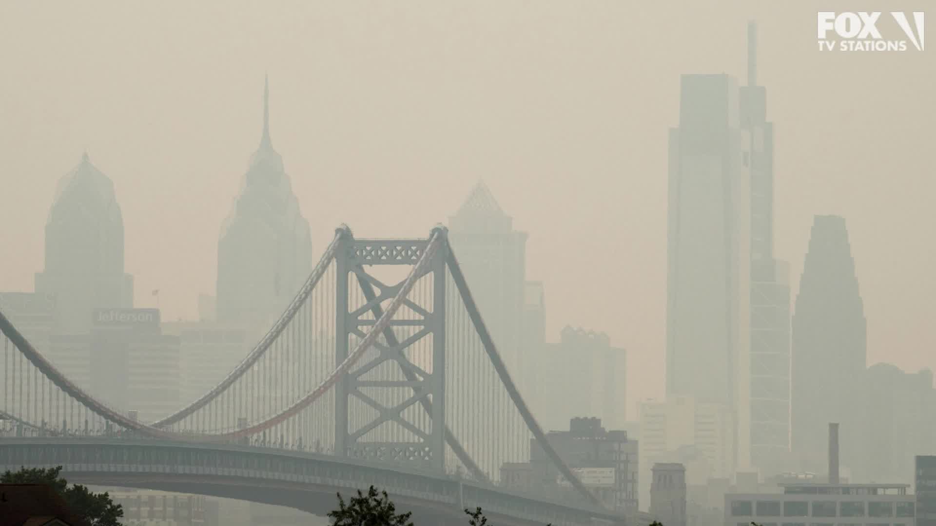Photos: Smoke-filled NY from Canada wildfires