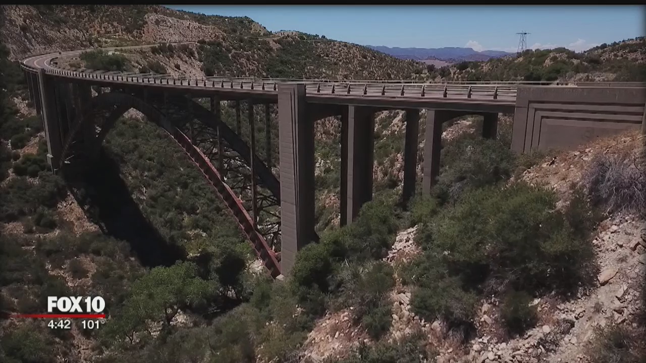 Pinto Creek and Queen Creek bridge history | Drone Zone