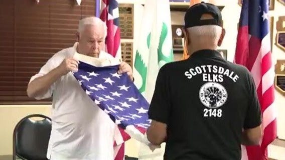 Phoenix area Elks Lodge marks Flag Day