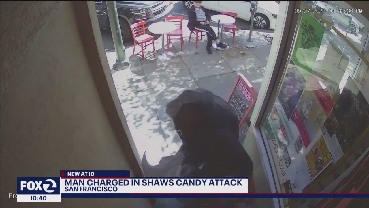 Suspect charged for allegedly attacking 3 at SF candy shop
