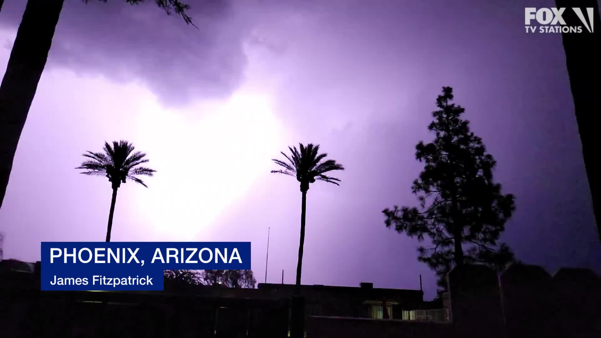 Phoenix, Gilbert monsoon footage | Aug. 15