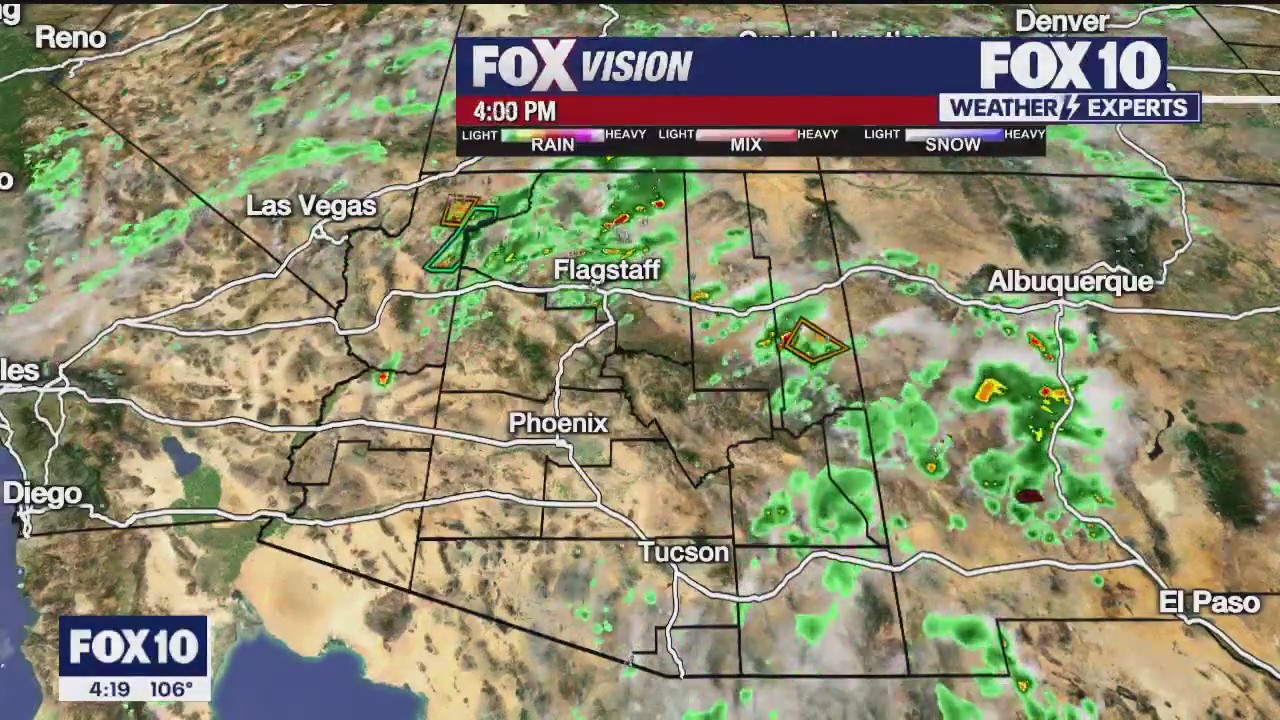 4PM Weather Forecast - 8/10/2023