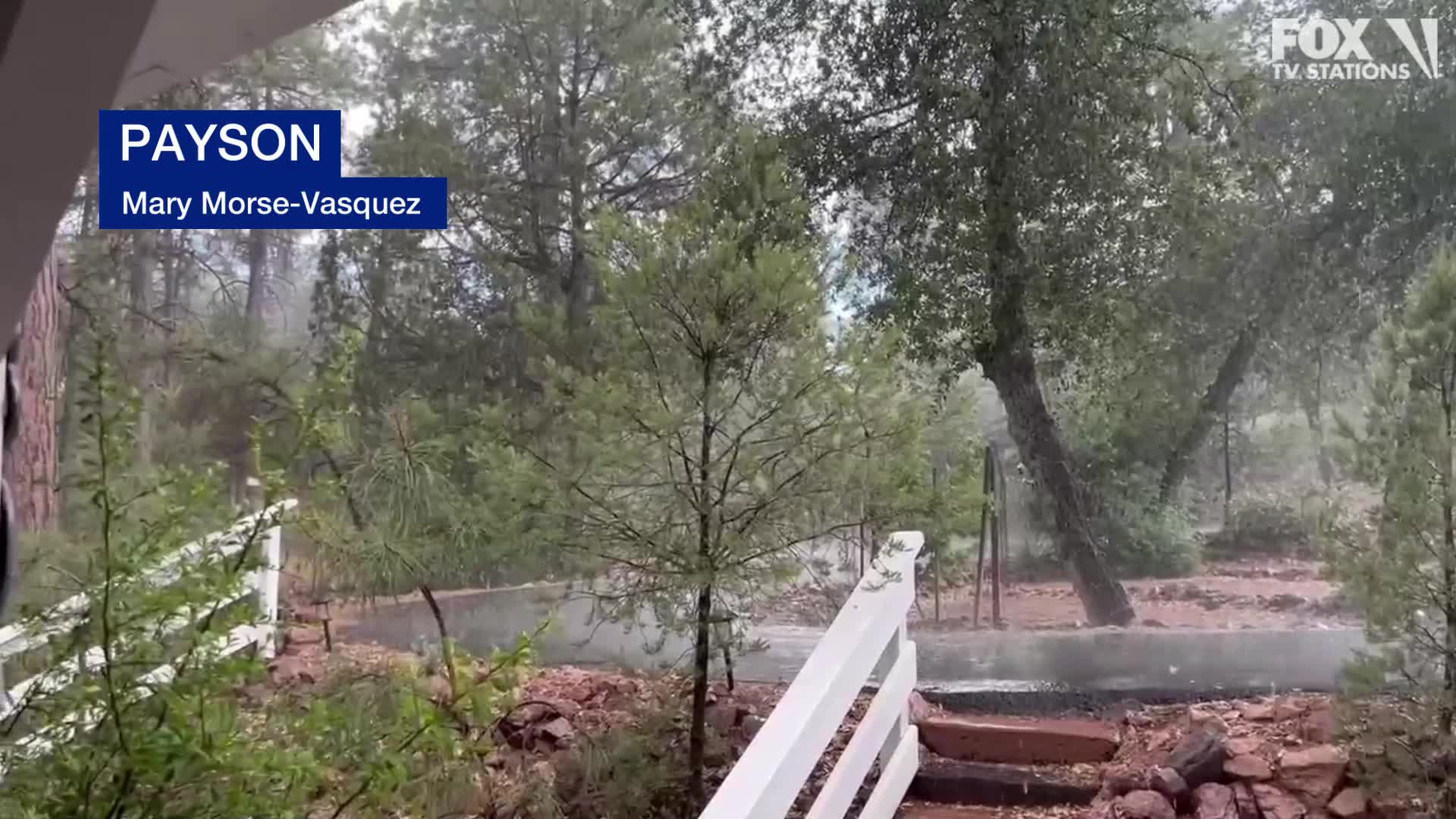 Viewer footage from July 17 monsoon across Arizona