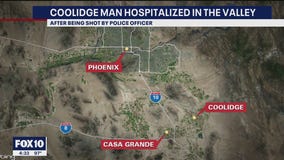 Coolidge man shot by police officer
