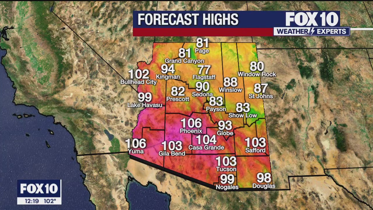Noon Weather Forecast - 9/11/23