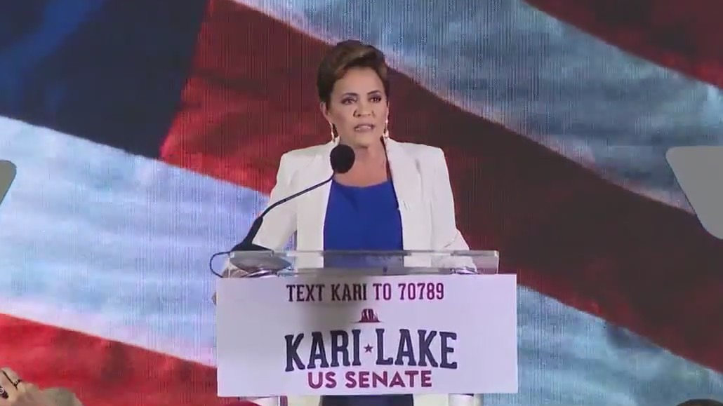 Kari Lake launches Senate run, endorsed by Trump