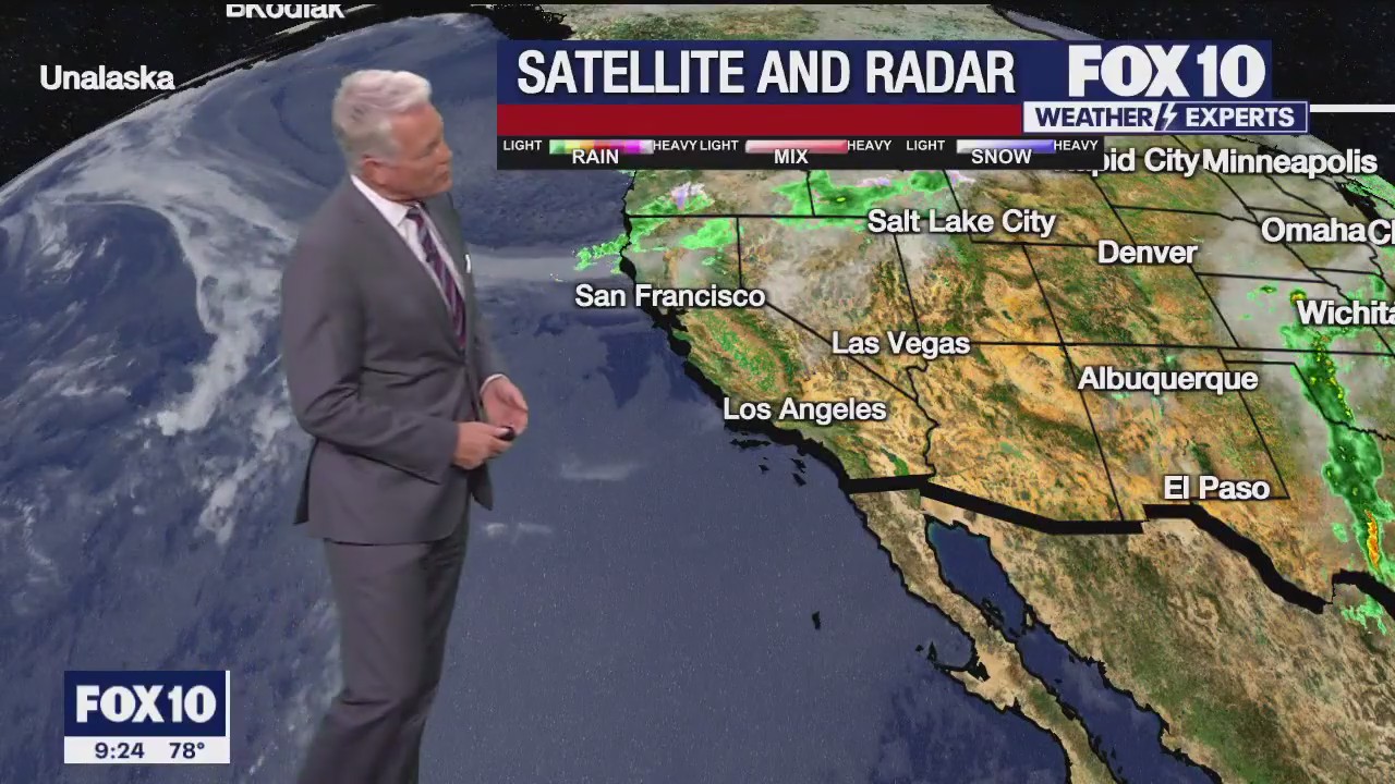 Evening Weather Forecast - 10/25/2023
