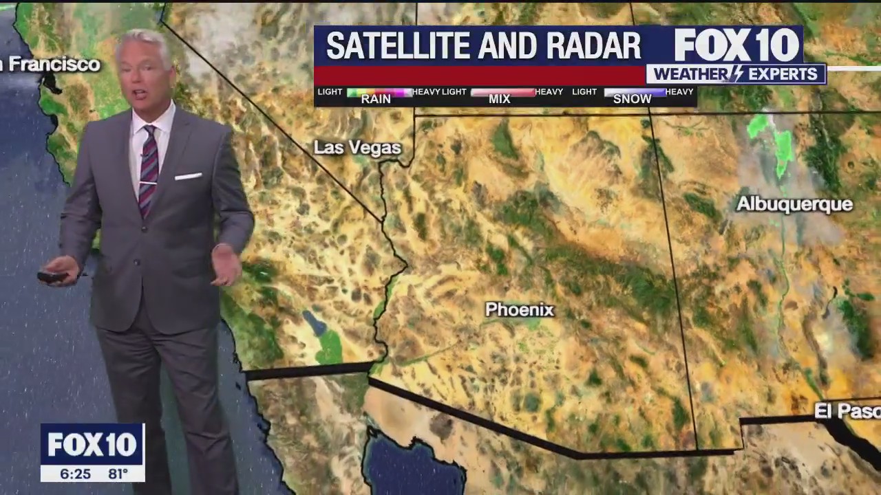 6PM Weather Forecast - 10/25/2023
