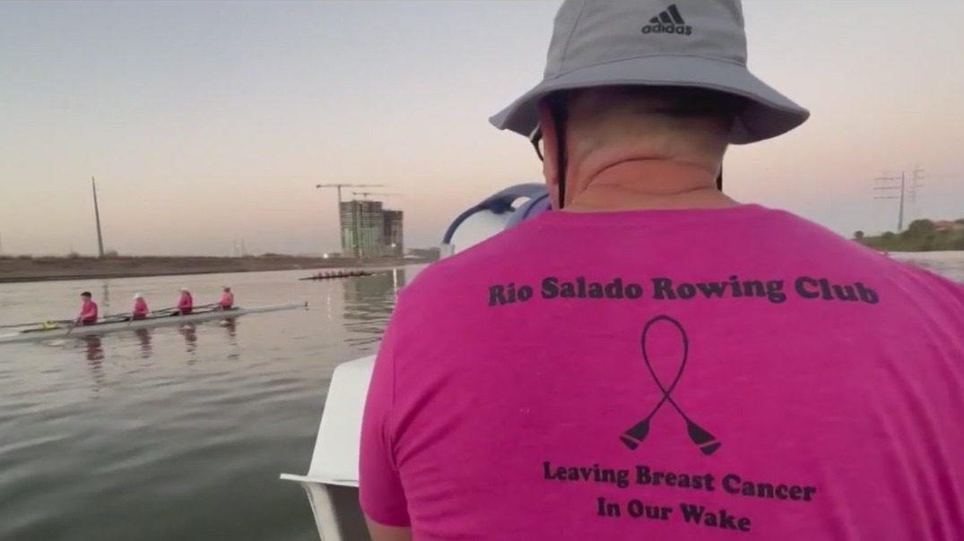 Rio rowers raise money for breast cancer awareness