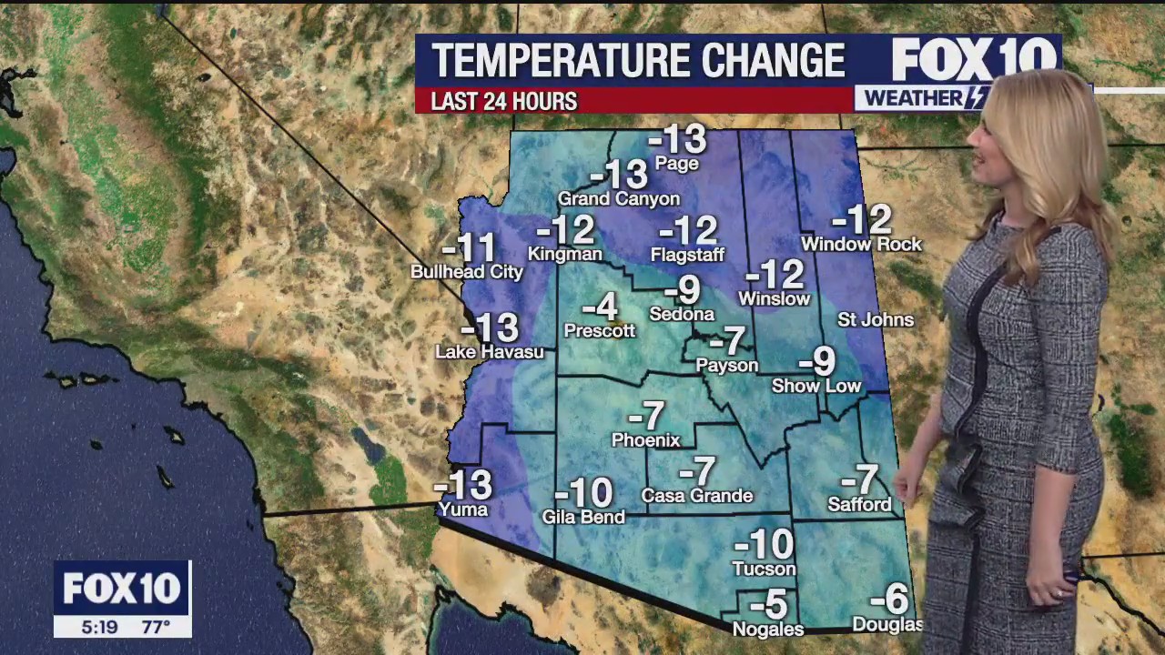 5 p.m. Weather Forecast - 10/29/23